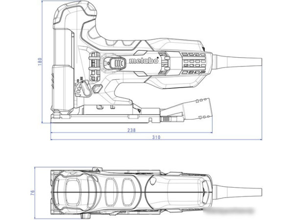 Электролобзик Metabo STE 100 Quick