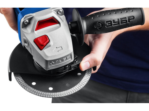 Угловая шлифмашина Зубр УШМ-П125-1500 ПСТ