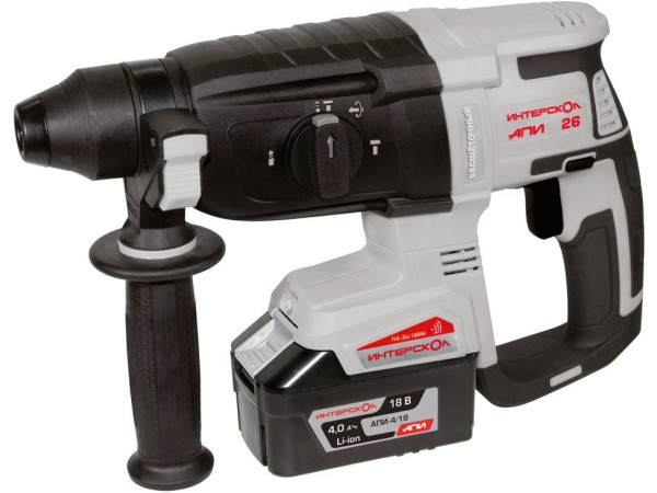 Перфоратор Интерскол ПА-26/18ВM (с 2-мя АКБ, кейс)