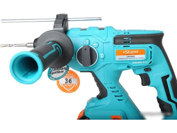 Перфоратор Sturm CRH1822 (с 1-м АКБ, кейс)