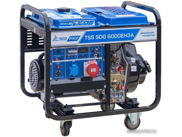 Дизельный генератор ТСС SDG 6000EH3A