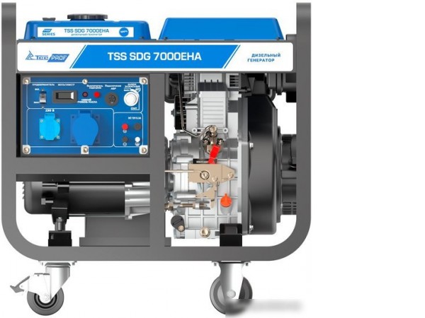 Дизельный генератор ТСС SDG 7000EHA 100033