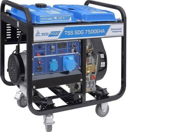 Дизельный генератор ТСС SDG 7500EHA