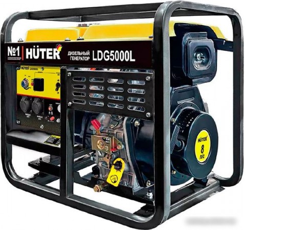 Дизельный генератор Huter LDG 5000L
