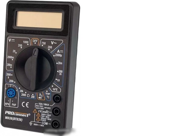 Мультиметр PROconnect M838