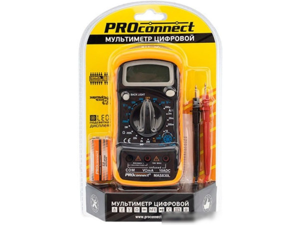Мультиметр PROconnect MAS830L
