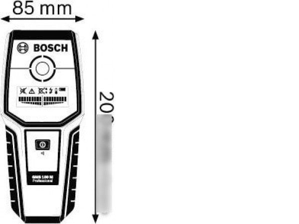 Детектор скрытой проводки Bosch GMS 100 M Professional