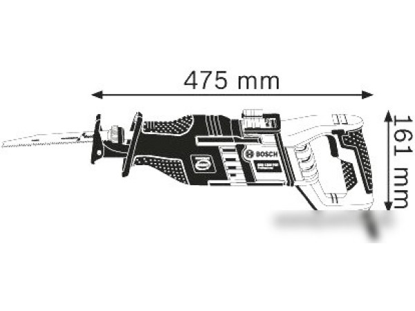 Сабельная пила Bosch GSA 1300 PCE Professional (060164E200)