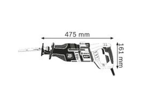 Сабельная пила Bosch GSA 1300 PCE Professional (060164E200)