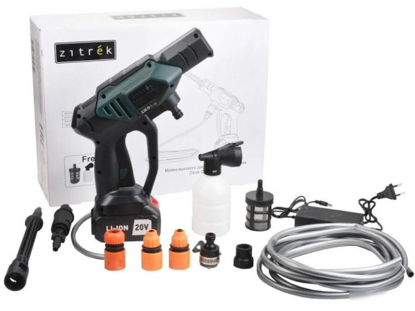 Мойка высокого давления Zitrek ZKHP 20 Li (с 1-им АКБ)