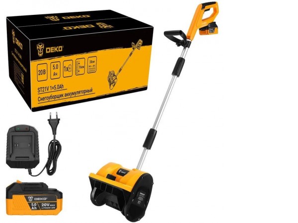 Снегоуборщик Deko ST21V 085-4443 (с 1-им АКБ)
