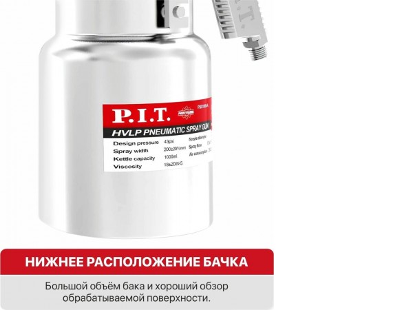 Краскопульт P.I.T. PSG1000-A