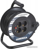 Удлинитель Generica УК20 WKP10-10-04-20-G (20 м, черный)