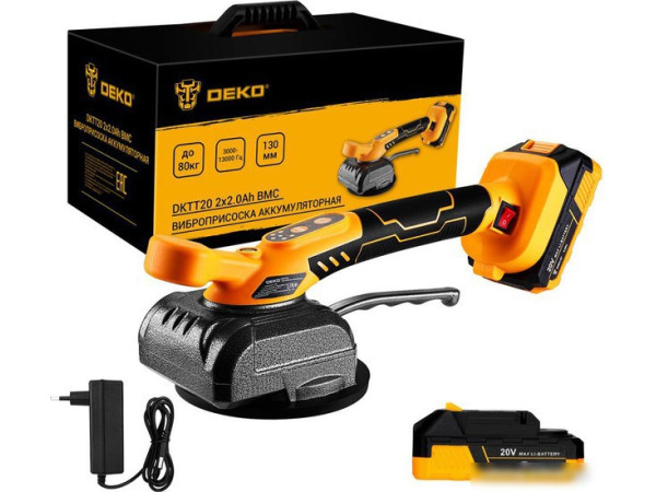 Стеклодомкрат Deko DKTT20 063-4377 (с 2-мя АКБ)