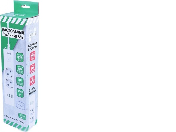 Удлинитель Power Cube PC-4-2M