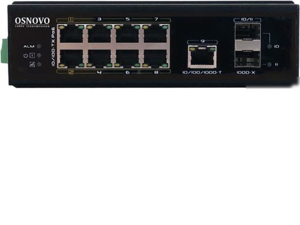 Неуправляемый коммутатор Osnovo SW-60812/I