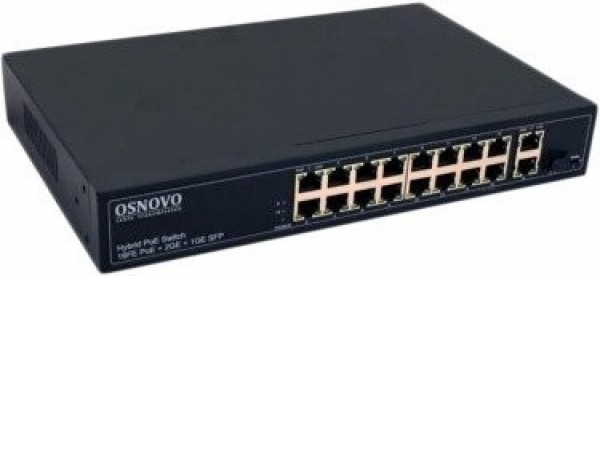 Неуправляемый коммутатор Osnovo SW-61621(300W)