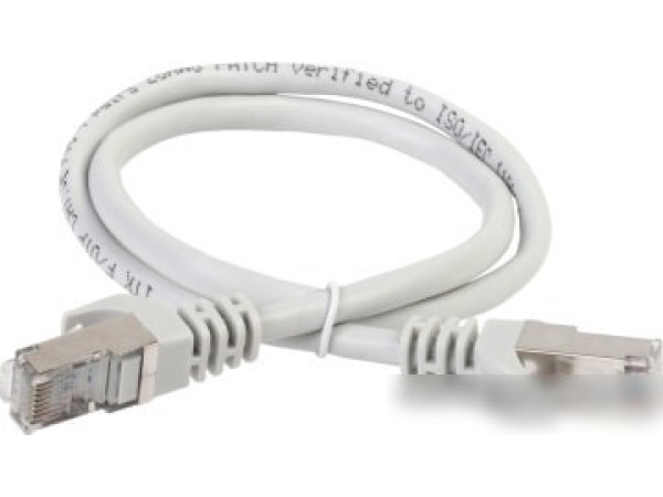 Кабель ITK RJ45 - RJ45 PC01-C5EF-2M (2 м, серый)