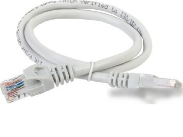 Кабель ITK RJ 45 - RJ45 PC01-C6U-1M (1 м, серый)