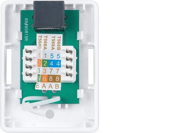 Розетка компьютерная Cabeus WS-8P8C-Cat.6-1