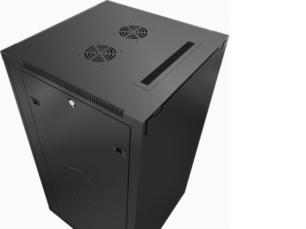 Шкаф телекоммуникационный Cabeus SH-05F-6U60/35-BK