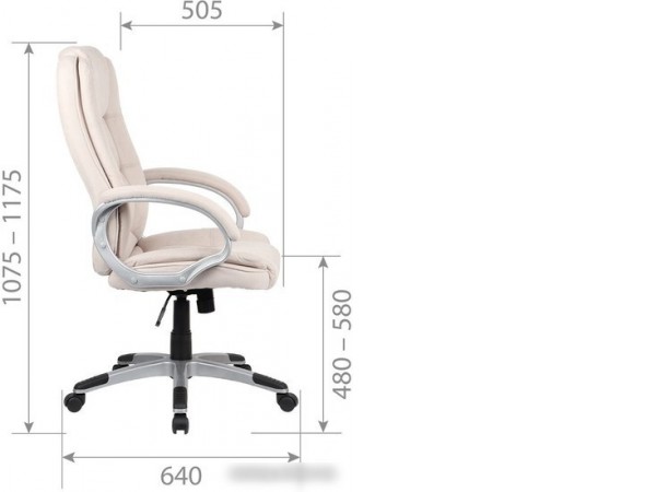 Кресло CHAIRMAN CH667 (черный)