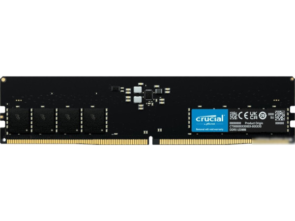 Оперативная память Crucial 16ГБ DDR5 5600 МГц CT16G56C46U5
