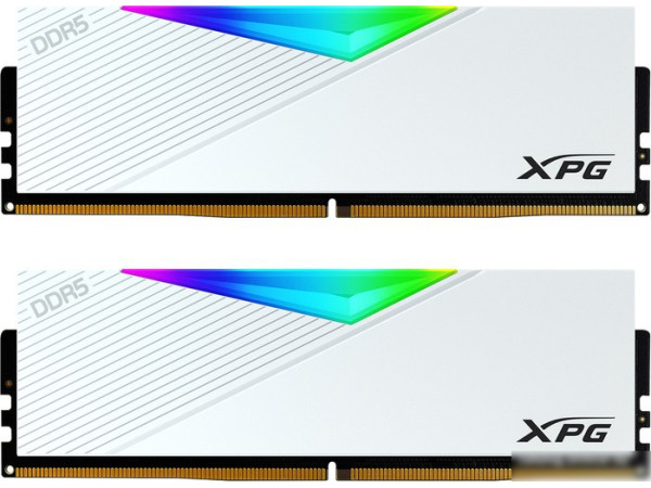 Оперативная память ADATA XPG Lancer RGB 2x32ГБ DDR5 6400МГц AX5U6400C3232G-DCLARWH