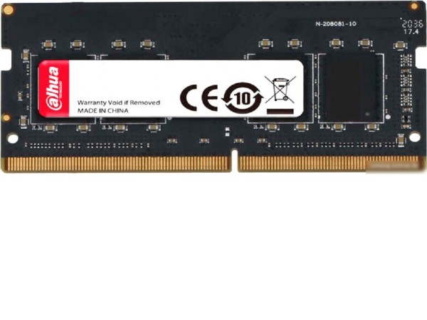 Оперативная память Dahua 16ГБ DDR4 SODIMM 3200 МГц DHI-DDR-C300S16G32