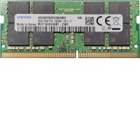 Оперативная память Samsung 32GB DDR4 SODIMM PC4-25600 M471A4G43AB1-CWE