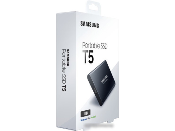 Внешний жесткий диск Samsung T5 1TB (черный)