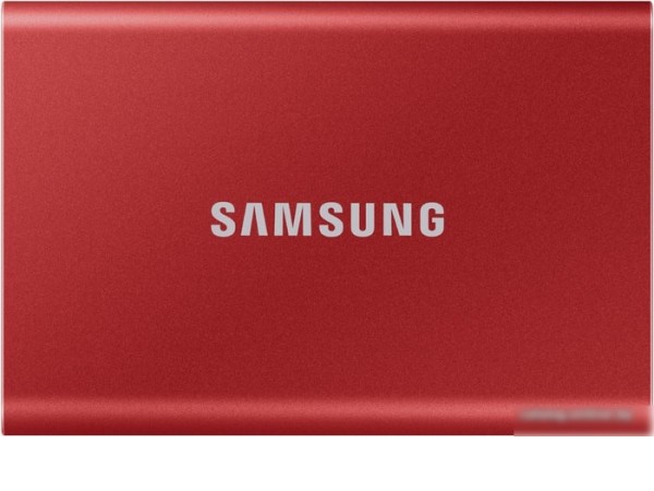 Внешний накопитель Samsung T7 500GB (красный)