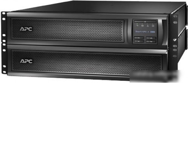 Источник бесперебойного питания APC Smart-UPS X 3000VA Rack/Tower LCD 200-240V (SMX3000RMHV2UNC)