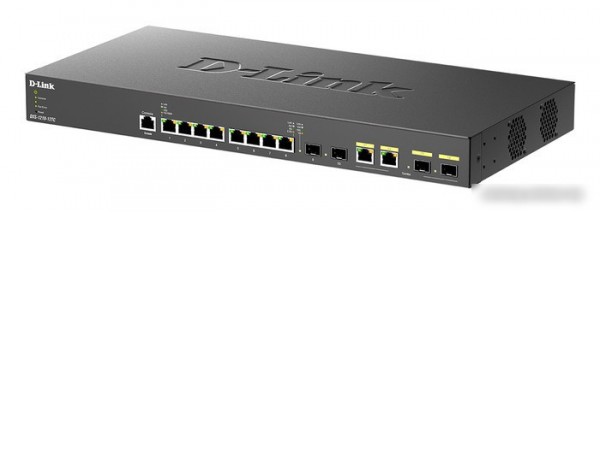 Управляемый коммутатор уровня 2+ D-Link DXS-1210-12TC/B1A