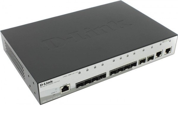 Управляемый коммутатор 2-го уровня D-Link DGS-1210-12TS/ME/B1A