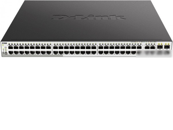 Управляемый коммутатор 2-го уровня D-Link DGS-1210-52MP/F4A