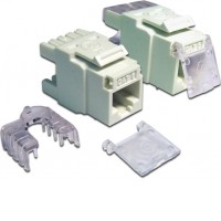 Коннектор Lanmaster LAN-OK45U6/180-WH