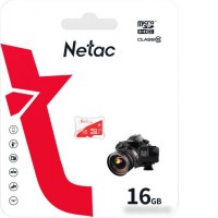 Карта памяти Netac microSDXC P500 ECO 16GB