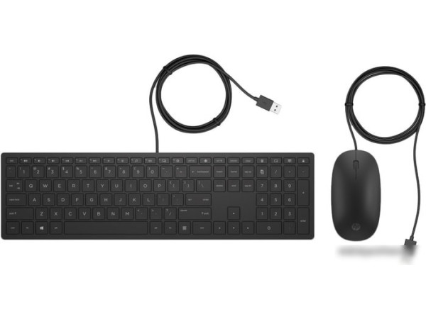 Мышь + клавиатура HP Pavilion 400 (черный)