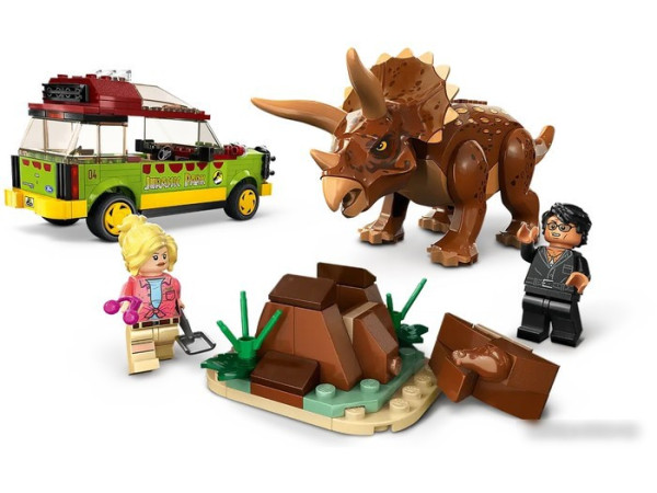 Конструктор LEGO Jurassic World 76959 Поиски трицератопса