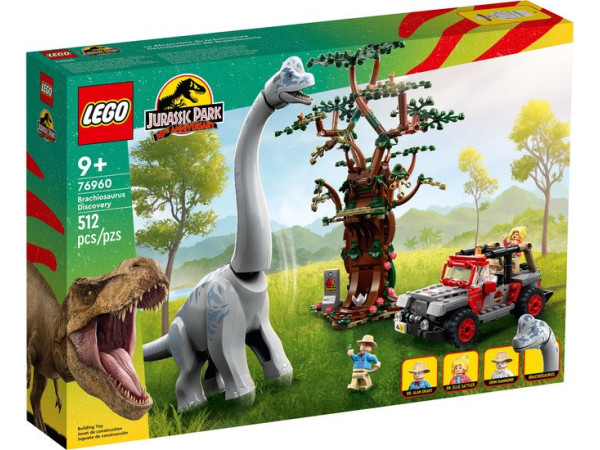 Конструктор LEGO Jurassic World 76960 Встреча с Брахиозавром