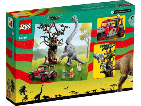 Конструктор LEGO Jurassic World 76960 Встреча с Брахиозавром