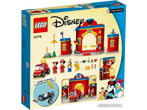 Конструктор LEGO Disney 10776 Пожарная часть и машина Микки и его друзей