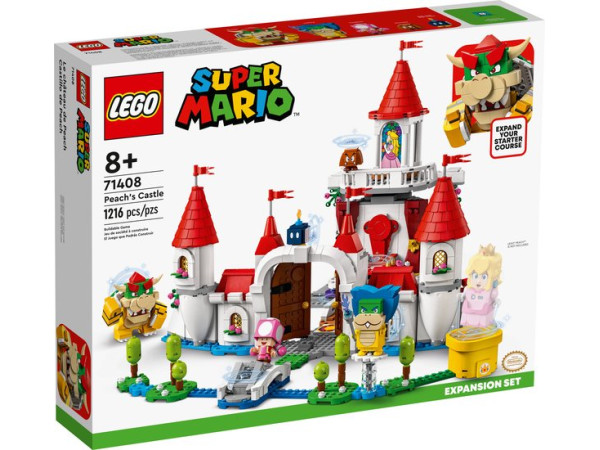 Конструктор LEGO Super Mario 71408 Дополнительный набор Замок Пич
