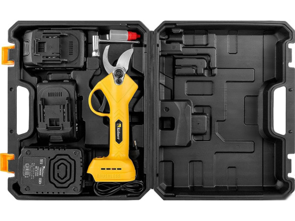 Секатор Kolner KPR 18-30BL2K (с 2-мя АКБ, кейс)