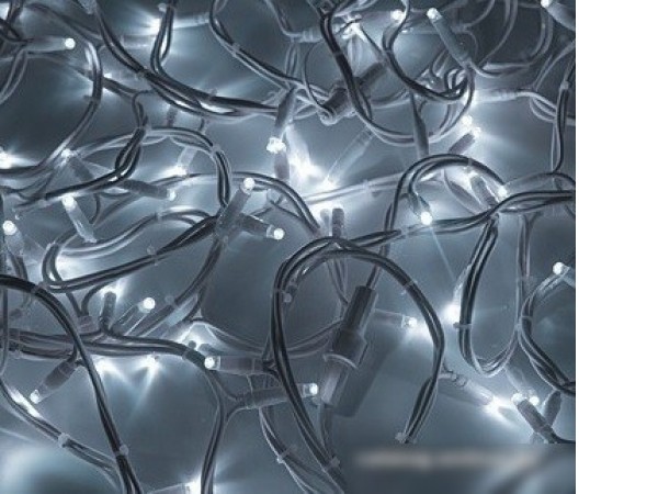 Новогодняя гирлянда ULED ULED-SL-100-220V-(W-F-W/W)