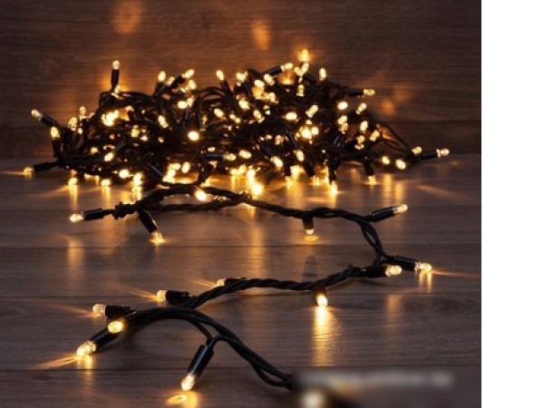 Новогодняя гирлянда ULED ULED-SL-100-24V-(B-F-WW/WW)