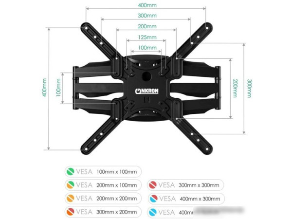 Кронштейн Onkron M5 (черный)