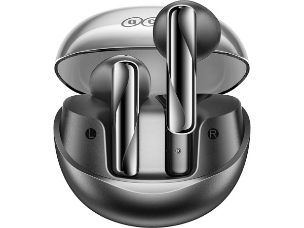 Наушники QCY AilyBuds Clear (черный/серый)