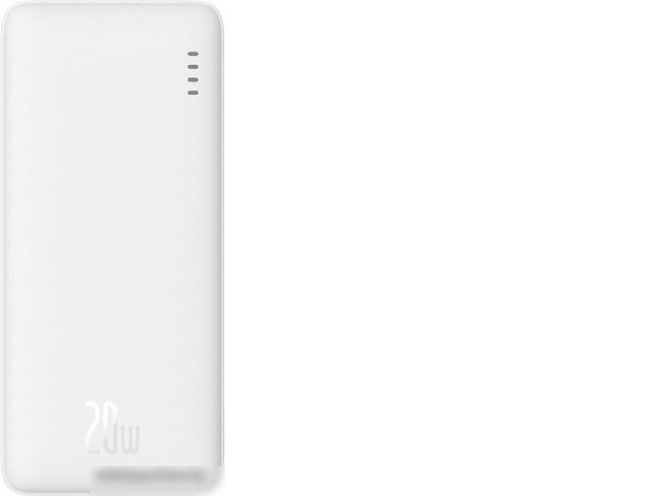Внешний аккумулятор Baseus Airpow Fast Charge Power Bank 20W 10000mAh (белый)